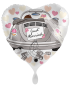 Preview: Folienballon - Hochzeitsauto - ø 43cm